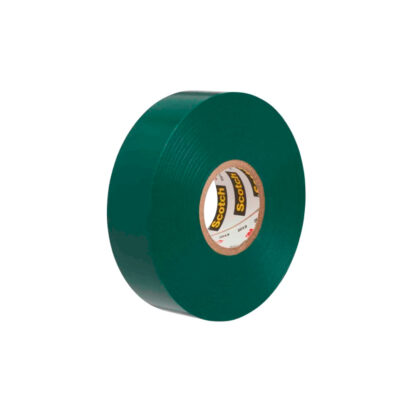 Cinta Eléctrica de Vinilo Scotch® 35 Verde 19 mm x 20 mts 3M - Imagen 2