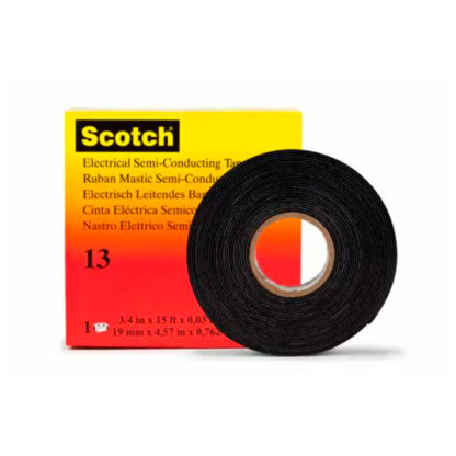 Cinta Eléctrica Semiconductora Scotch 13, 19 mm x 4.5 m 3M - Imagen 2