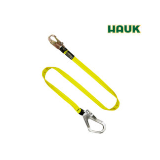 Línea de Conexión de 1.80 m de Cinta Poliéster, 1 Gancho de 3/4″ y 1 Gancho de 2 1/4″ HAUK