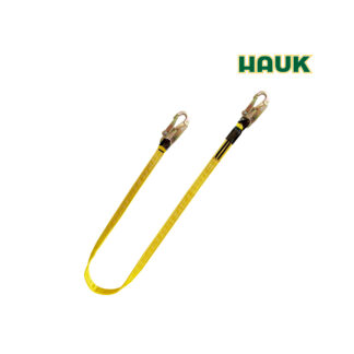 Línea de Conexión de 1.80 m de Cinta Poliéster y 2 Ganchos de 3/4″ HAUK
