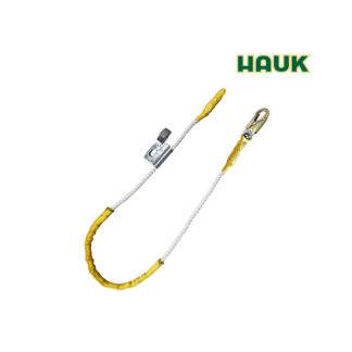 Línea de Conexión de 2 m de Cabo Torcido de 5/8″ con Freno Fijo y 1 Gancho de 3/4″ HAUK