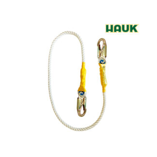 Línea de Conexión de Cabo de 5/8″ con 2 Ganchos de 3/4″ HAUK