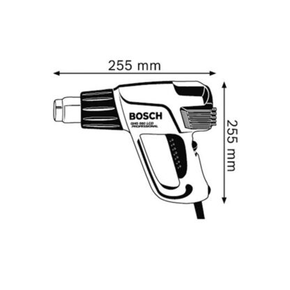 Pistola de Calor GHG 660 LCD Bosch - Imagen 2