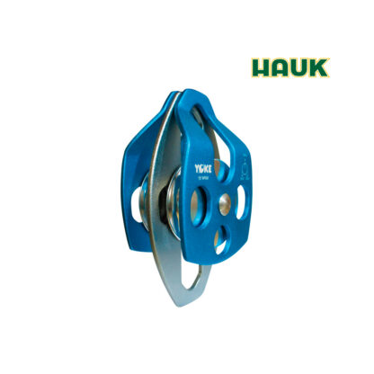 Polea Doble de Aluminio de 16 mm HAUK