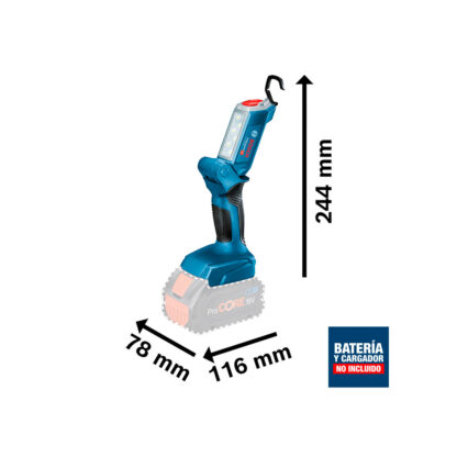 Reflector GLI 18V-300 Bosch - Imagen 3